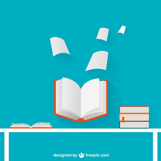 626x626 Open Book Illustration Vector Free Download
