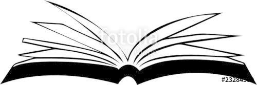 500x166 Opened Book Vector Illustration Stock Image And Royalty Free