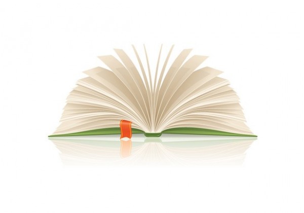 600x420 Flipping Pages Open Book Vector Icon