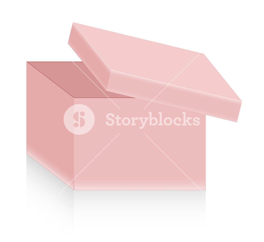 1000x917 Open Box Vector Design Royalty Free Stock Image