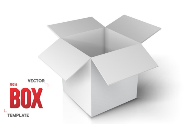 600x400 Open Box Vector Design