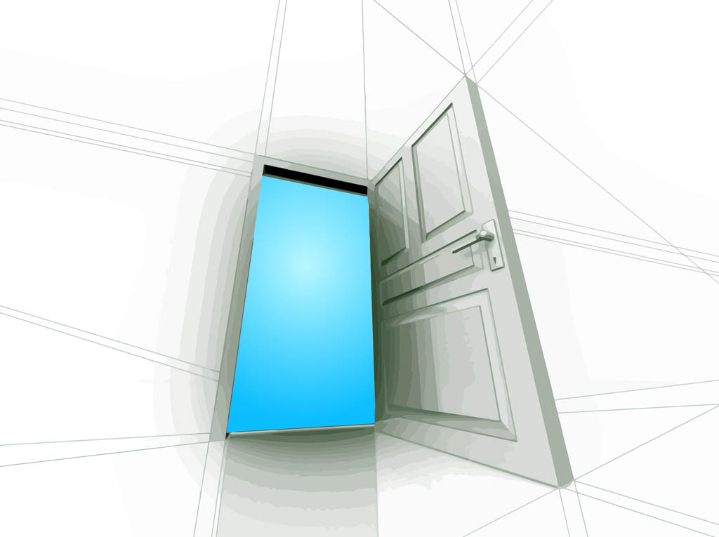 1024x765 Open Door Vector Art Amp Graphics