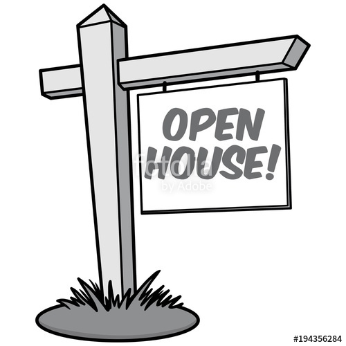 500x500 Open House Illustration