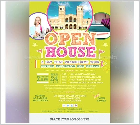 585x523 School Open House Invitation Template Free Vector Templates Word