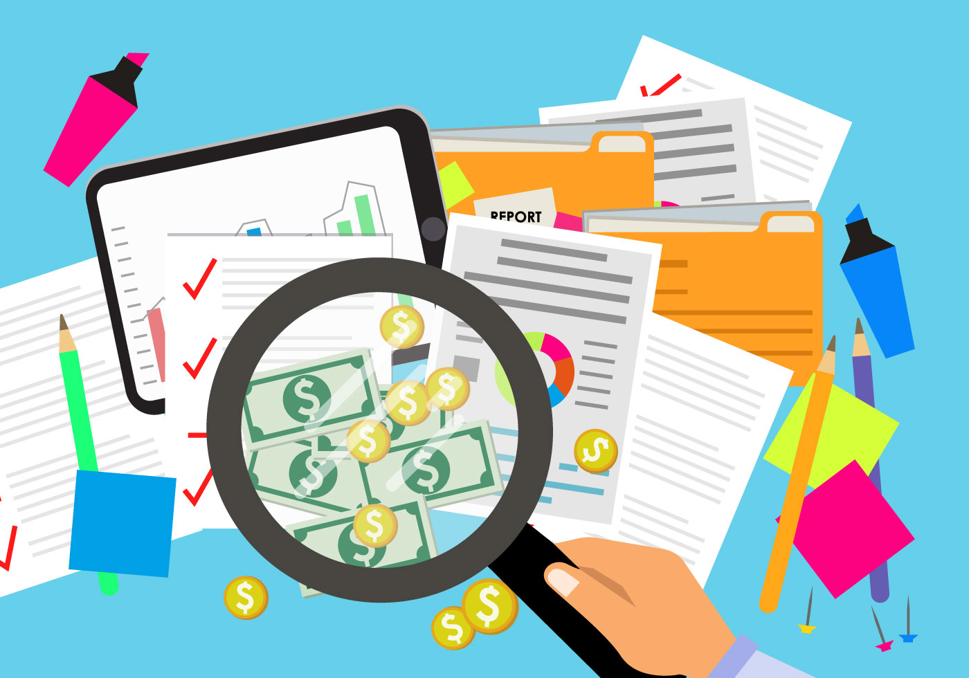 1400x980 Opportunity Free Vector Art