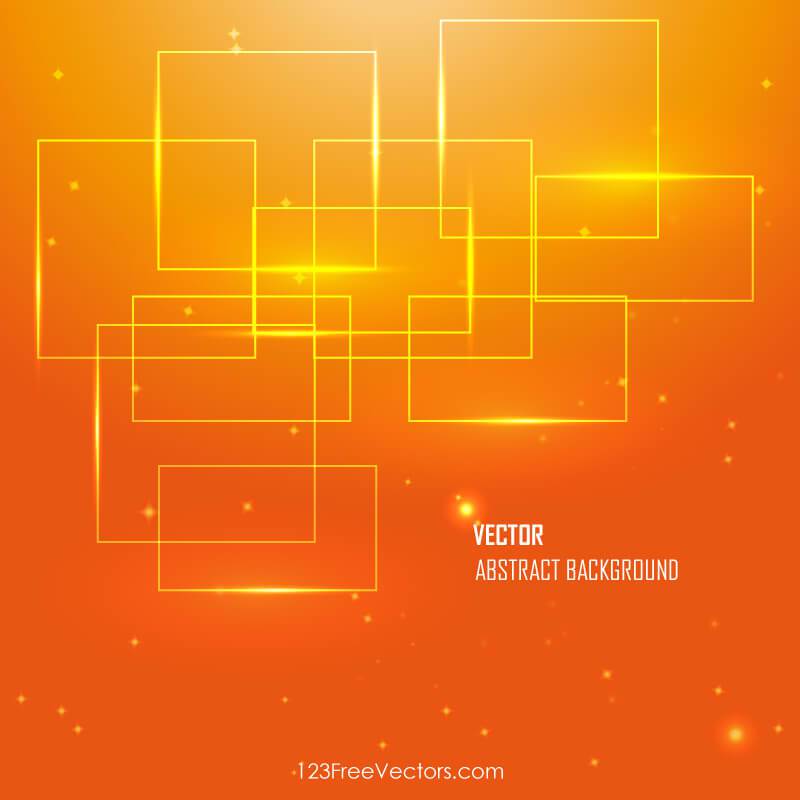 800x800 Orange Abstract Background Vector Image 123freevectors