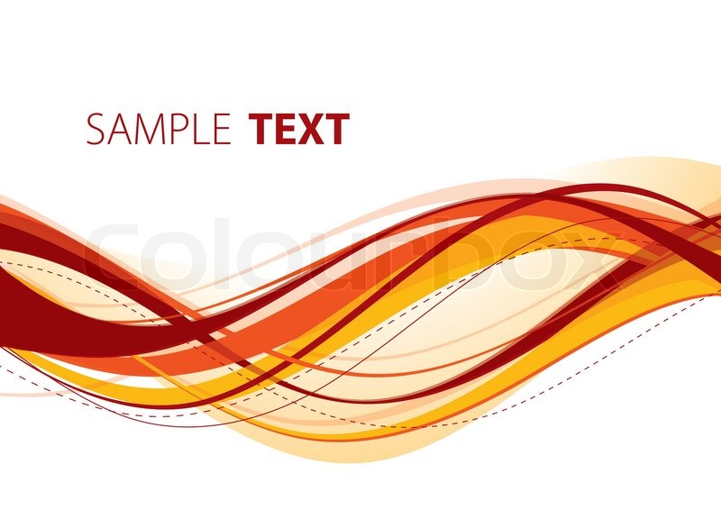 800x566 Orange Abstract Background. Vector Stock Vector Colourbox