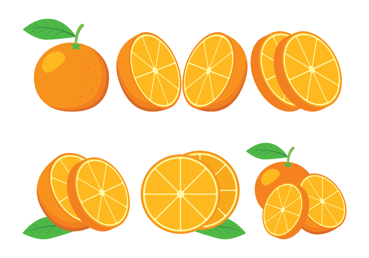 1400x980 Orange Free Vector Art