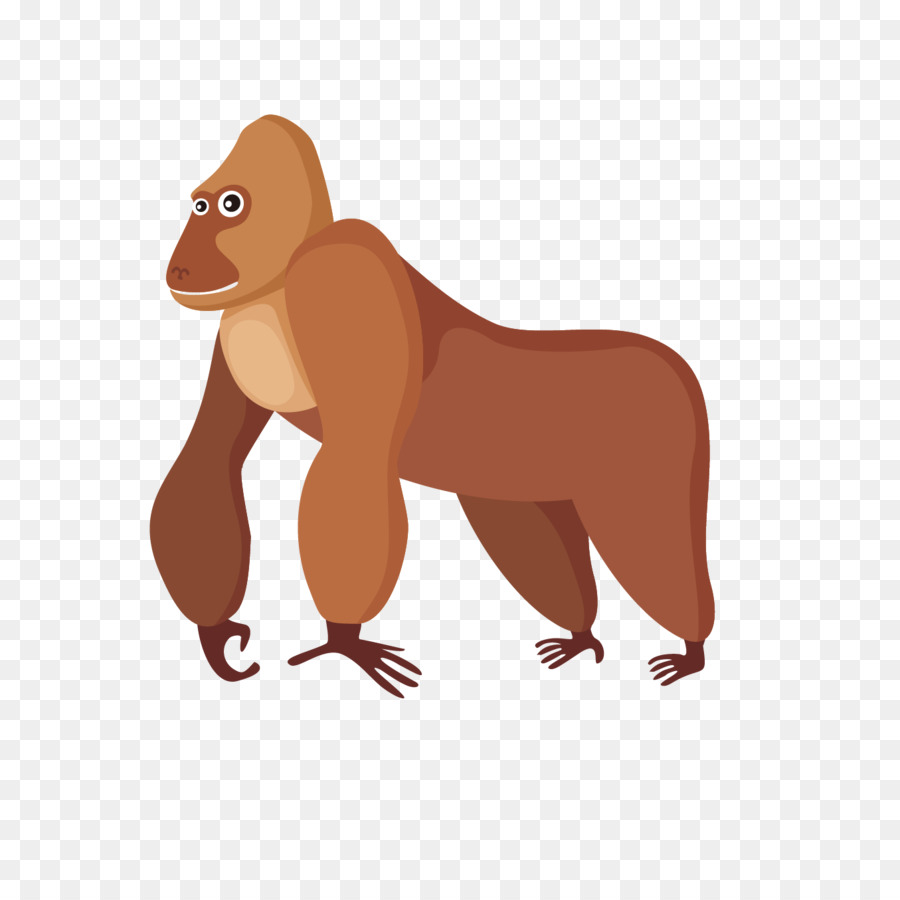 900x900 Orangutan Gorilla Ape Euclidean Vector