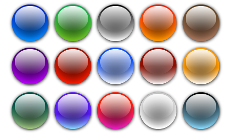 459x275 Free Vector Glass Orbs