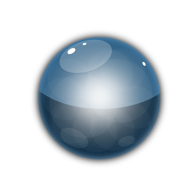 640x640 Glossy Vector Orb