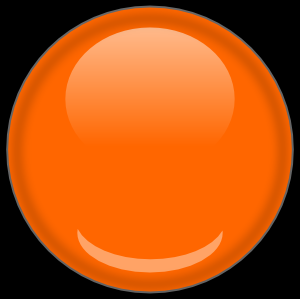 300x299 Shiney Red Disk Circle Orb Clip Art