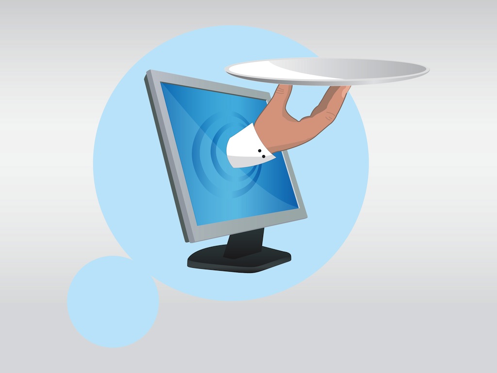 1024x769 Online Food Order Vector Art Amp Graphics