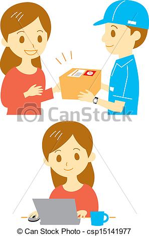 297x470 Order And Delivery, Internet, Online Shopping.