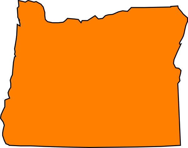 600x473 Orange Oregon Clip Art