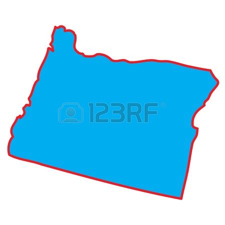 450x450 Oregon Outline Clipart Free Collection