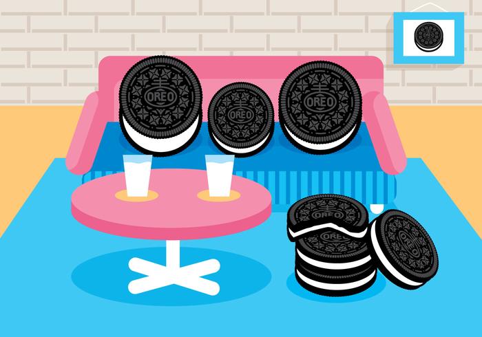 700x490 Oreo Free Vector Art