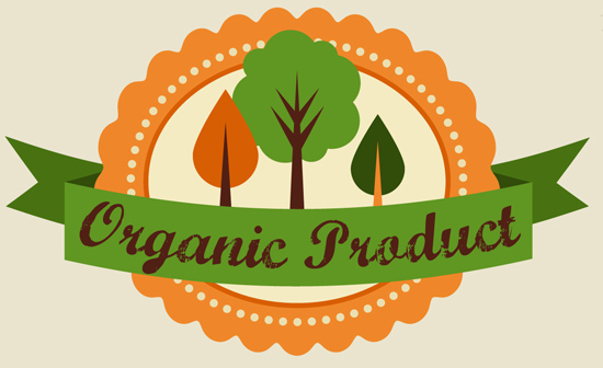 550x336 Organic Food Labels And Tags Vectors