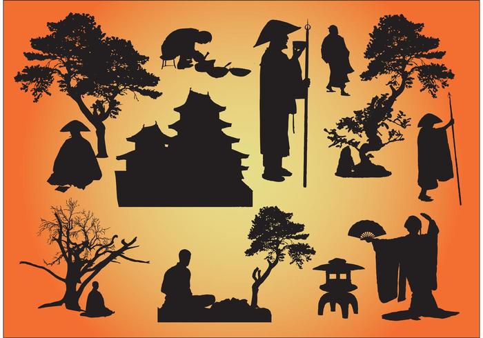 700x490 Oriental Vector Graphics