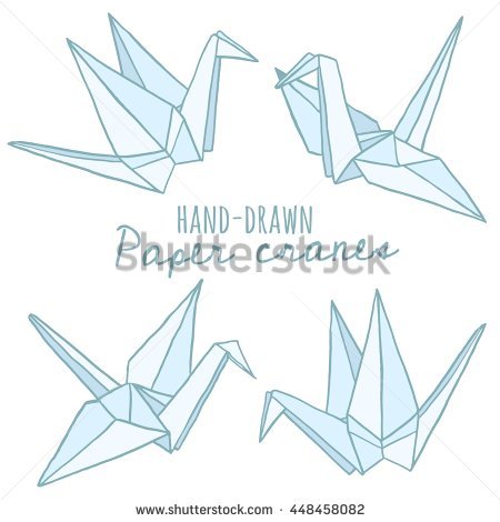 450x470 Paper Crane Origami Origami Crane Stock Images Royalty Free Images