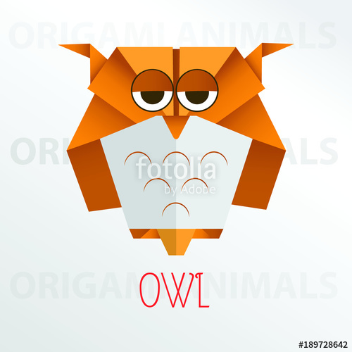 500x500 Origami Owl Vector Stock Image And Royalty Free Vector Files On