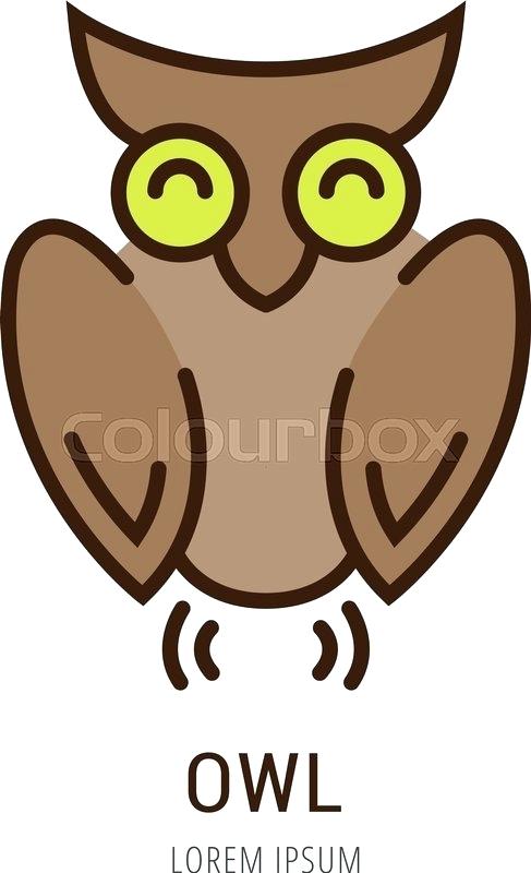 487x800 Owl Labels Template Little Owl Address Label Template