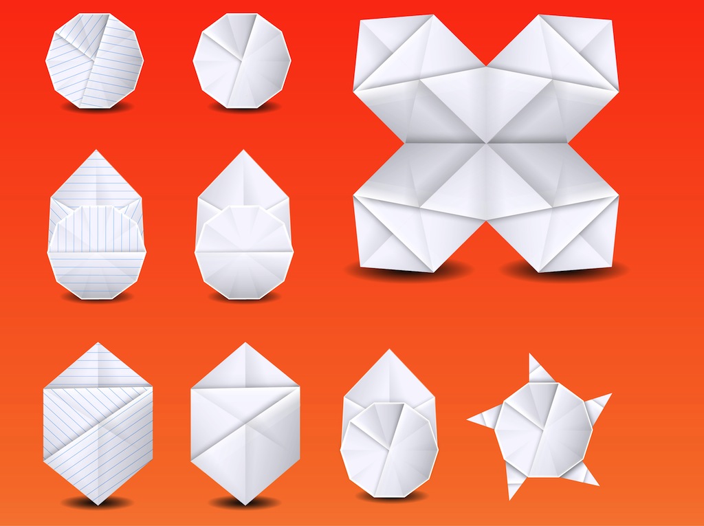 1024x765 Origami Vector Vector Art Amp Graphics