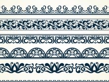220x165 Border Vector Free Download Ornaments Elements Vector Border