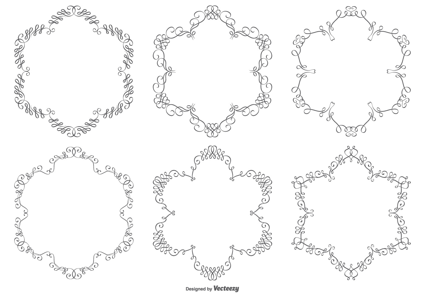 1400x980 Free Vector Ornamental Borders