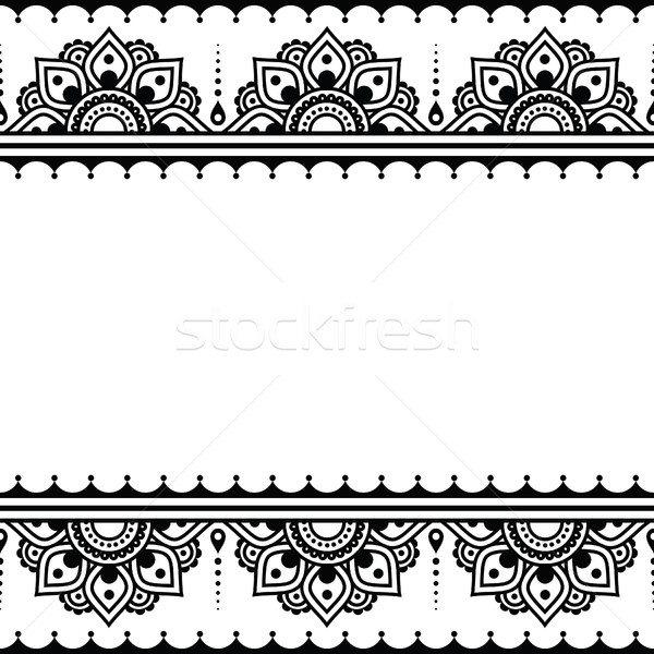 600x600 Mehndi, Indian Henna Tattoo Design