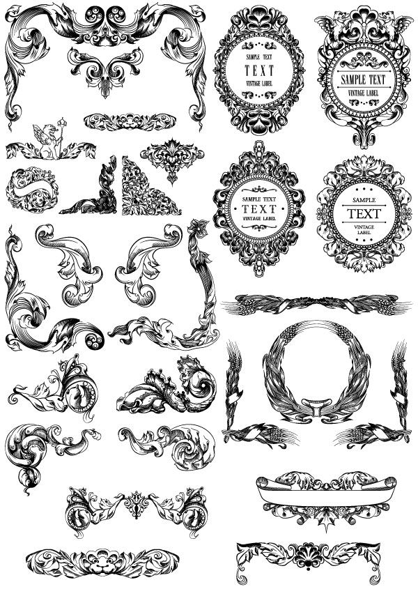 600x855 99 Best Scrolls And Borders Images Free Vector