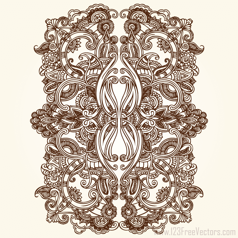 800x800 Florals Vector Free Download 150 Ornament Vectors