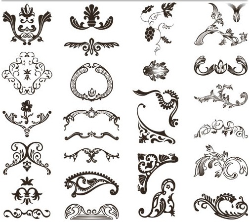 506x449 Ornaments Free Vector Ai Format Free Vector Download