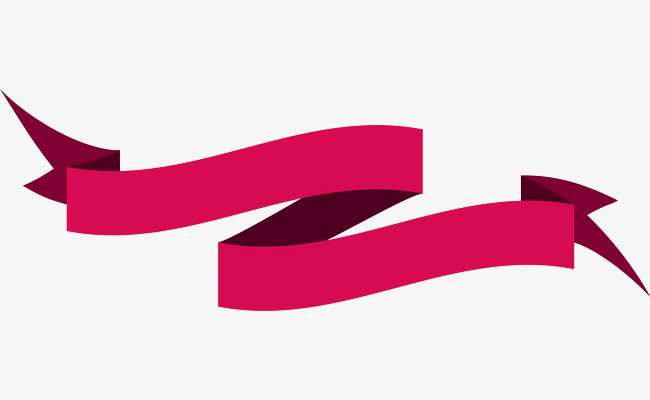 650x400 Pink Ribbon Ornament Vector, Fashion Pink, Decorated With Ribbons