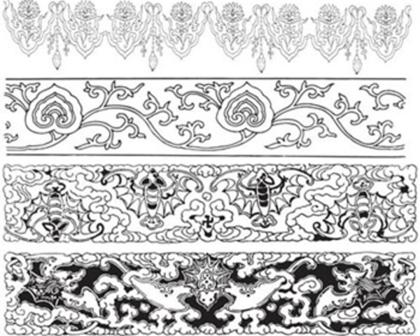 600x480 Ornate Borders Vector Free Images