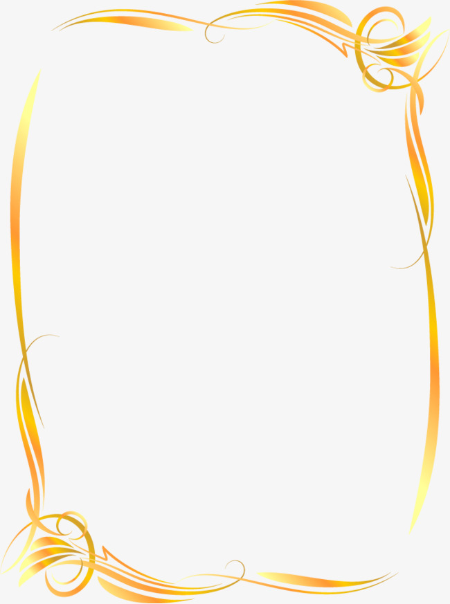 650x873 Ornate Gold Frame Vector, Frame, Border Gold, Border Vector Png