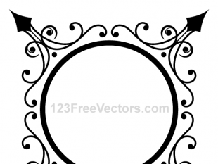 310x233 Ornate Frame Vector Graphics Free Vectors Ui Download