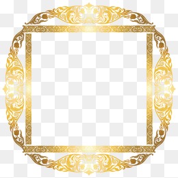 260x261 Ornate Gold Frame Png, Vectors, Psd, And Clipart For Free Download