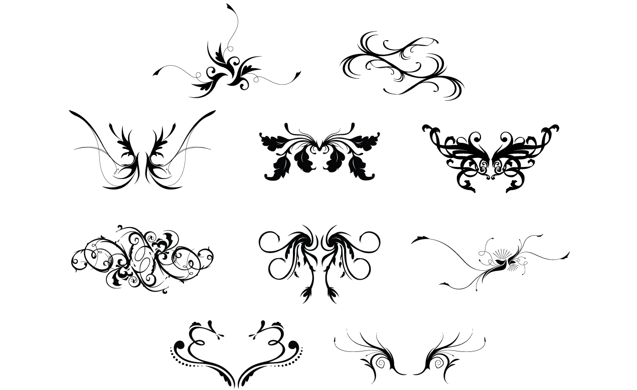 1270x778 Hooladanders Amp Flourishes Ornate Vector Pack