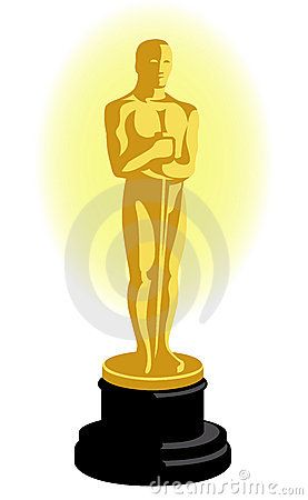 277x450 Oscar Trophy Vector