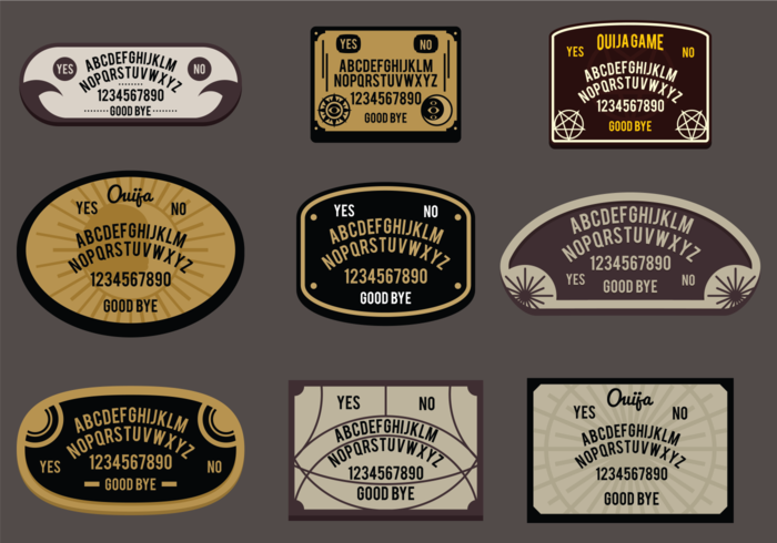 700x490 Ouija Board Vectors