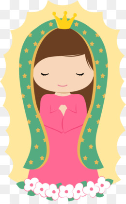260x420 Our Lady Of Guadalupe First Communion Child Clip Art