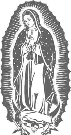 Our Lady Of Guadalupe Vector at GetDrawings | Free download