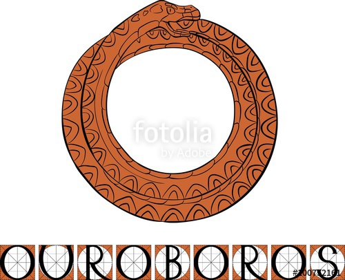500x405 Ouroboros Stock Image And Royalty Free Vector Files On Fotolia