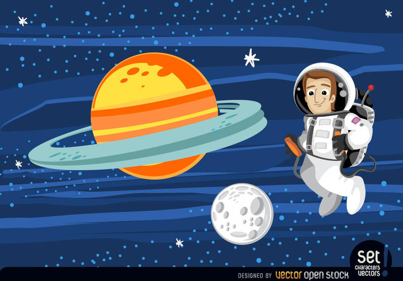 817x570 Astronaut Floating In Outer Space