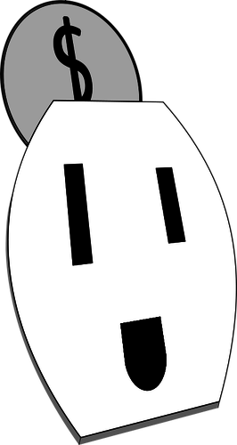 266x500 Happy Electrical Outlet Vector Graphics Public Domain Vectors
