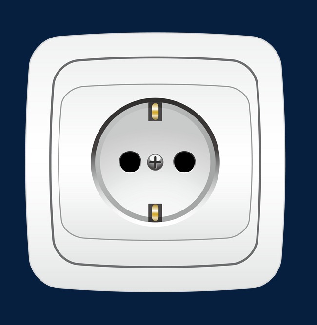650x667 Household Outlet Vector Material, Socket, Power Ups, Vector Png