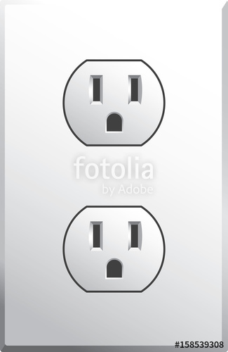 325x500 Power Outlet Vector Stock Image And Royalty Free Vector Files On