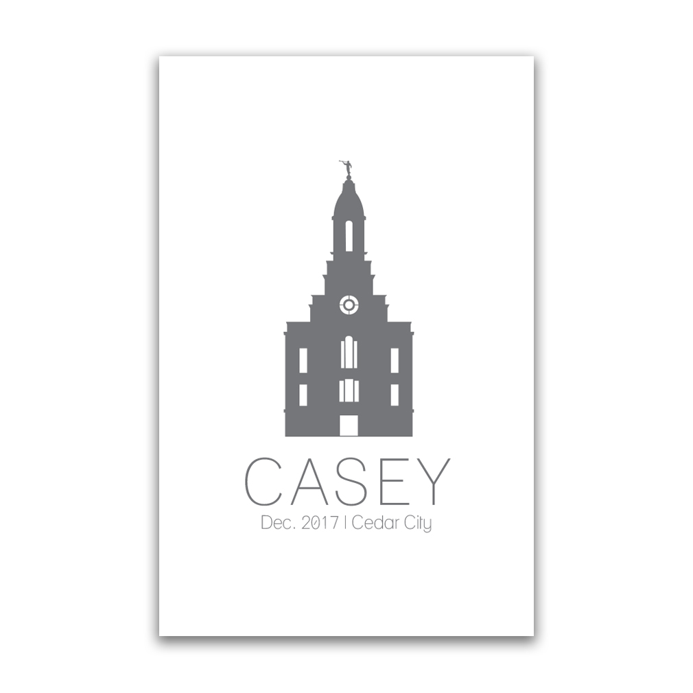 1010x1010 Personalized Temple Vector Poster