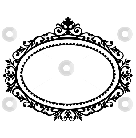 442x450 Decorative Frame Stock Vector
